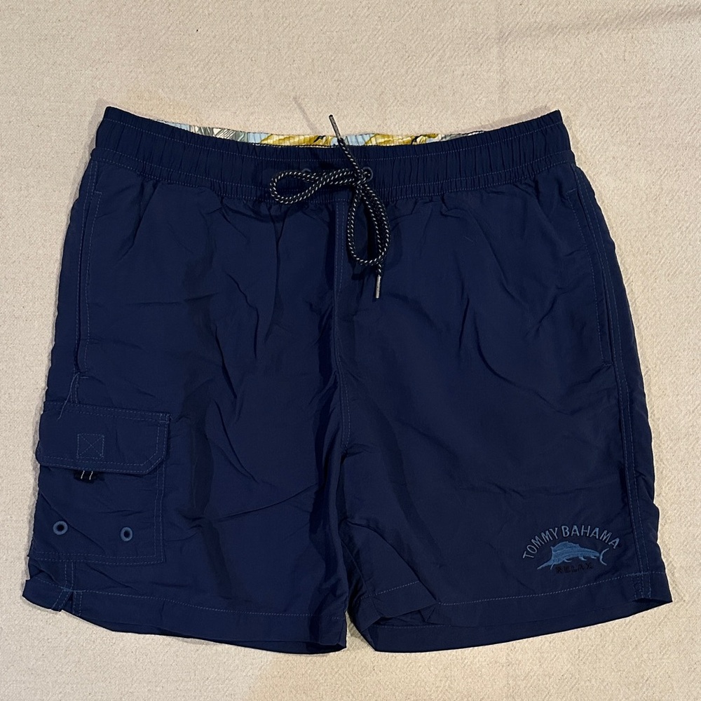 Tommy Bahama Dark Blue Swim Shorts M